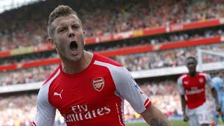 Jack Wilshere goal vs Norwich [upl. by Nierman546]