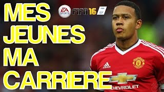 FIFA 16  MES MEILLEURS JEUNES  MA CARRIERE 1 [upl. by Crompton478]