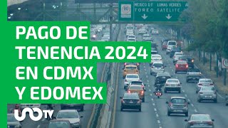 Pago de tenencia 2024 en CDMX y Edomex exentos y todo lo que debes saber del trámite [upl. by Iong730]