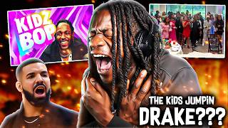 THE KIDS JUMPING DRAKE NOW REACTION [upl. by Latrina405]