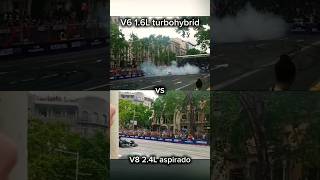 Burnout de F1 V6  V8 e V10 [upl. by Hcire]