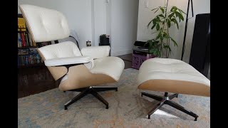 The Best Eames Lounge Chair Replica  CurverK Video 2024 [upl. by Ojibbob]