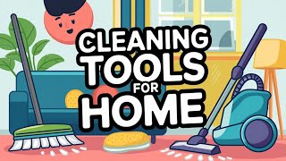 Cleaning Tools for Home  Cleaning Supplies  Cleaning Tools Name  House Cleaning ThingsTools Name [upl. by Ladew]