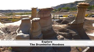 Explore The Drumheller Hoodoos  Drumheller Alberta Canada [upl. by Modie]