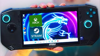 Trying the NEW Updated MSI Claw Gaming Handheld Worth It [upl. by Anaahs2]