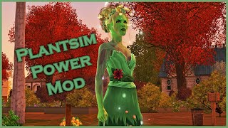 More Powers for Plantsims in The Sims 3  Plantsim Power Mod Overview [upl. by Cyler]