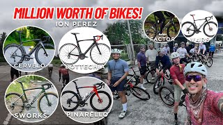 MILLION WORTH OF BIKES  Ion Perez [upl. by Alorac]