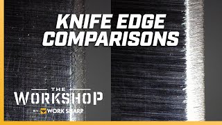 What Sharpener Did We Use  Knife Edge Comparisons [upl. by Gomer785]