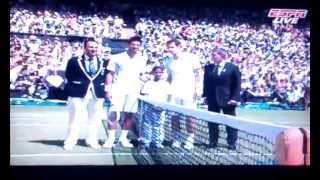 wimbledon final 2013 toss done by pinki sonkarALL INDIANS MUST SEE [upl. by Lindeberg72]