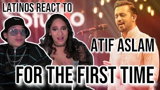 Latinos react to PAKISTANI MUSIC FOR THE FIRST TIME  Atif Aslam TajdareHaram REACTION 🤯👀 [upl. by Elkcim]