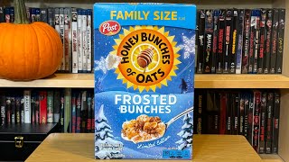 Tasting the Limited Edition Honey Bunches of Oats Frosted Bunches [upl. by Enairda]