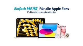 Einfach MEHR für alle Apple Fans  0 Finanzierung ohne Zusatzkosten [upl. by Idak]