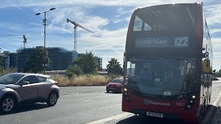 FRV 122 Plumstead Bus Garage  Crystal Palace [upl. by Pejsach]