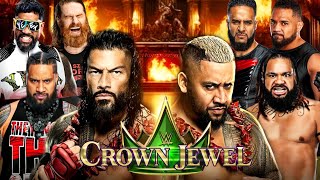 Team Roman Reigns vs Team Solo Sikoa WWE Crown Jewel 2024  FULL MATCH [upl. by Alyssa111]