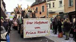 Rosenmontagszug Gerolstein 2017  Zusammenfassung in Full HD [upl. by Yentruocal348]