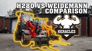 H280 amp Weidemann Comparison [upl. by Macnamara]