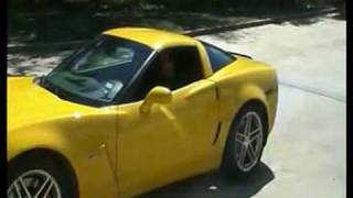 Corvette Burnout Fail Destroys Clutch [upl. by Sayer]