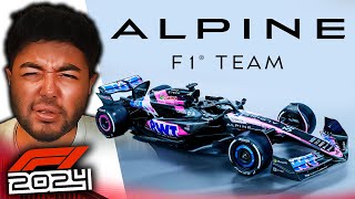 Alpine F1 2024 Car Launch A524 Livery Reveal  F1 2024 Car Launch LIVE [upl. by Hurd]