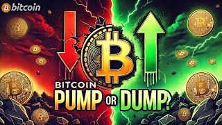 Bitcoin to Dump amp Pump [upl. by Eelyr]