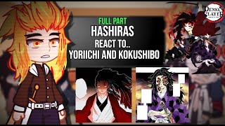 Hashiras react to Yoriichi and Kokushibo  KNY  Manga Spoiler  Demon Slayer Full Part [upl. by Lawan]