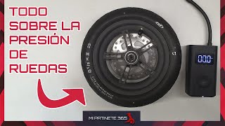 La PRESIÓN IDEAL para NO PINCHAR 🥇 las ruedas del patinete M365 PRO y OTROS [upl. by Eahsel]