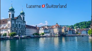 Lucerne Switzerland  Walking tour and boat trip  Lake Lucerne  The Old Town  卢塞恩一日游 [upl. by Rodolph831]