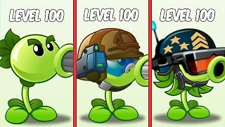 All Plants Level 100 Vs 5 Firebreather Zombies Level 35  PvZ 2 Challenge [upl. by Horatio]