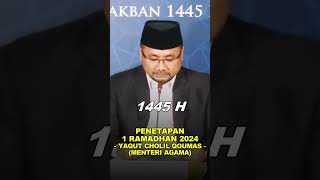 1 ramadhan 2024 jatuh pada tanggal [upl. by Quiteria]