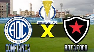 Confiança x BotafogoPB 24062017 Campeonato Brasileiro Série C 2017  7° Rodada PES 2017 [upl. by Aihseket277]