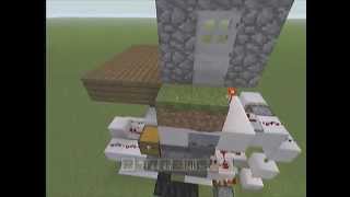 Minecraft unbreakable locked door easy tutorial [upl. by Korie619]