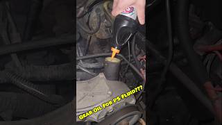 GEAR OIL for POWERSTEERING Feat CSSpeedshop feat cars truck fordrangerford youtubeshorts [upl. by Sana514]