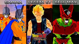 Probe los NUEVOS PERSONAJES del TENKAICHI 4 Beta XIII xd [upl. by Adnirolc158]