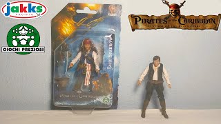 Jakks Pacific Pirates of the Caribbean On Stranger Tides Jack Sparrow amp Philip Figures Review [upl. by Christos]