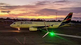 LATAM Colombia LA 4001  Airbus A320233 CCCOQ  Taking off  JMC Airport Rionegro IAE ROAR SOUND [upl. by Nosneb482]