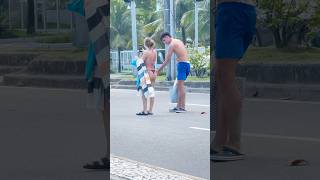 🇧🇷 Tourists Enjoying Ipanema Beach shorts [upl. by Roscoe150]