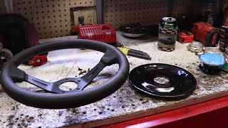 G Body  Installing a Quick Release Steering Wheel [upl. by Ely]