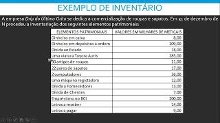 Inventário e Balanço  Parte 12 [upl. by Annice941]