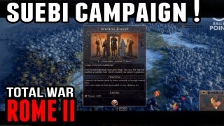 Total War Rome II  Suebi Campaign ANALYSIS [upl. by Jere467]