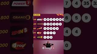 Uwinn lottery result today 24102024 Thursday October power7 Grand6 max3 4you spine5 [upl. by Yoc]