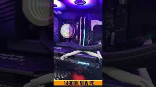 intel 14th Gen Core i9 14900K Gigabyte Z790 AORUS ELITE AX PC Build Tech Land [upl. by Itsyrk]