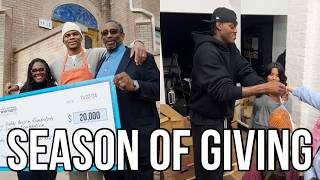 Russell Westbrook and Jarred Vanderbilt Give Back [upl. by Duahsar]