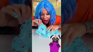 GUMMY BEAR  TOOTHPASTE  GIANT BEAR 😍 DOG REACTS funnyanimals dog [upl. by Nimajeb]