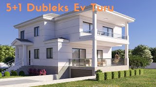 Geniş Ailelerin Tercihi  51 Dubleks Ev Turu  Dubleks Ev Yapımı [upl. by Tandie]