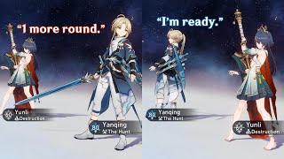 Yunli amp Yanqing response when You add them TOGETHER [upl. by Petulia750]