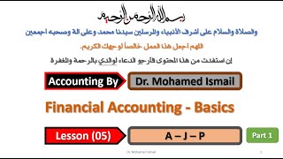 051 Principles of Financial Accounting  AJP  Part 01 [upl. by Anertak244]