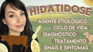 HIDATIDOSE Echinococcus sp  PARASITOLOGIA 17 [upl. by Grounds244]