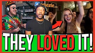 REGGAE SINGER Mr Wobbles Brings GOOD VIBES to OMEGLE  Reaction [upl. by Lash311]