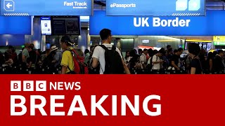 Net migration into the UK has fallen official figures show  BBC News [upl. by Anigger]