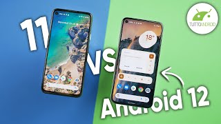 ANDROID 12 DEFINITIVO è DISPONIBILE le novità a confronto con Android 11 [upl. by Noraha925]