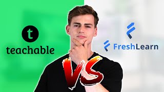 Teachable vs Freshlearn  Which Course Builder is Better [upl. by Ailes96]